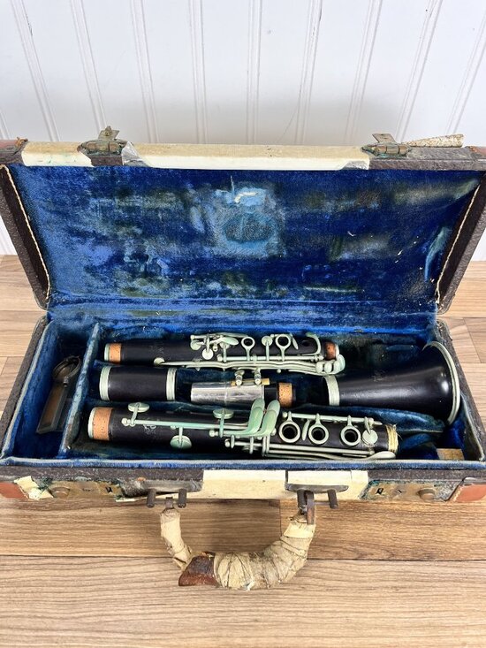 Other - Vintage Paul Dupre France Wood Clarinet Made in France With Case Read